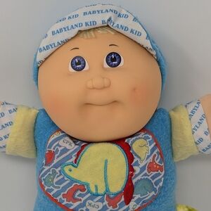 Cabbage Patch Kid Doll Babyland Kids Baby Boy Dinosaur